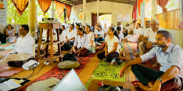 Mindfulness Programme for Blood Bank Professionals – Kandy & Peradeniya Cluster